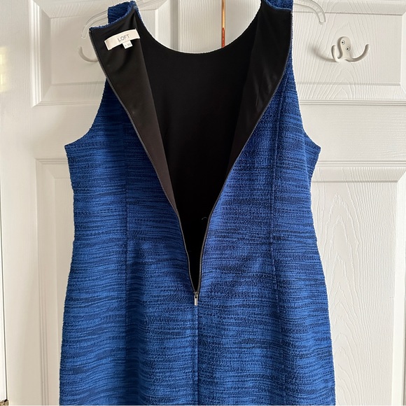 LOFT Blue Dress | Stretch Fabric | NWOT - Picture 4 of 7